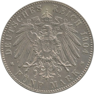 5 марок 1904 года